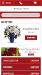 Mobile Screenshot of andoverfloral.com